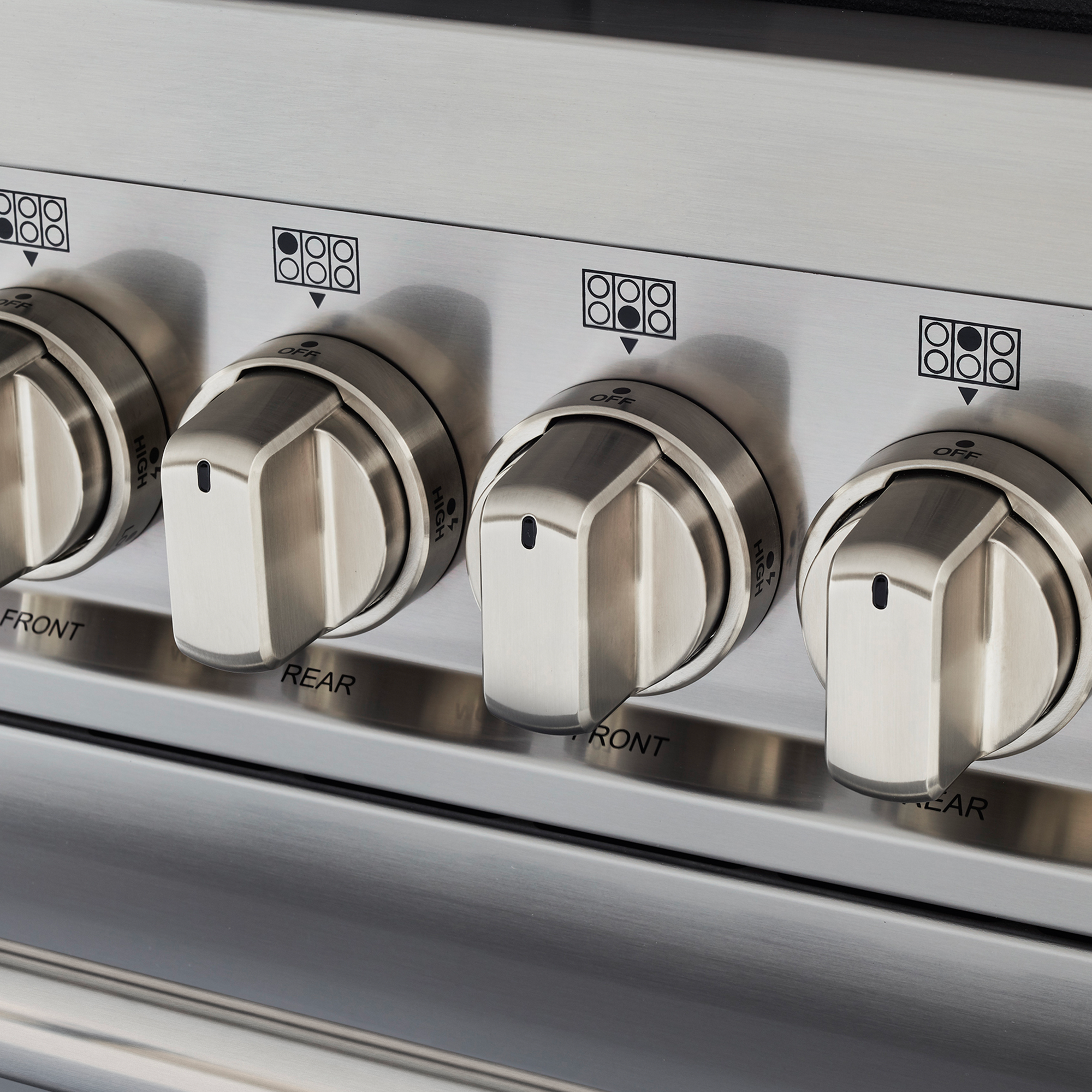 Bertazzoni Master Induktionsspis 90cm med dubbelugn, rostfri