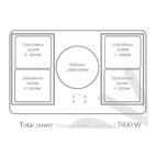 Bertazzoni Master Induktionsspis 90cm med ugn, rostfri
