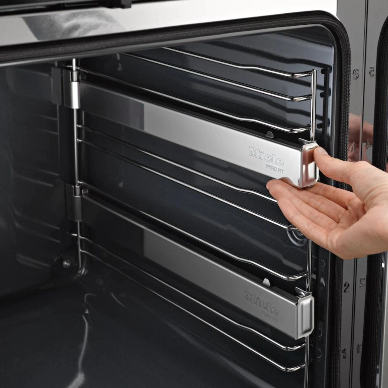 Miele Inbyggnadsugn H 7464 BP Rostfritt