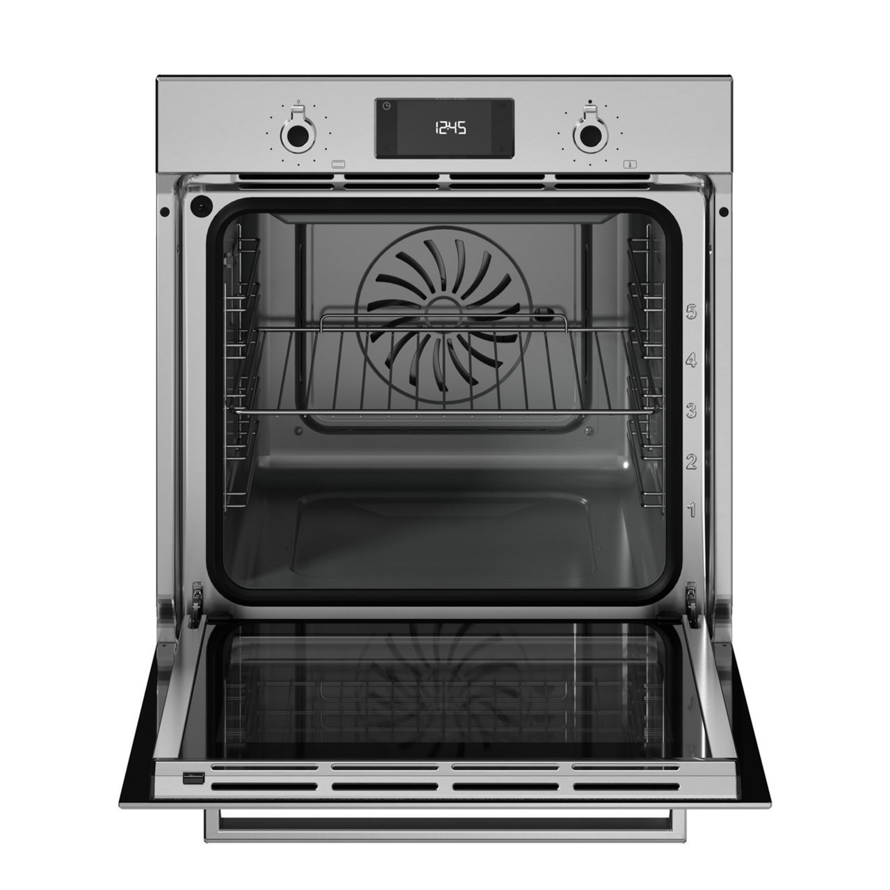 Bertazzoni Professional Inbyggnadsugn 60cm PYRO, LCD, rostfri