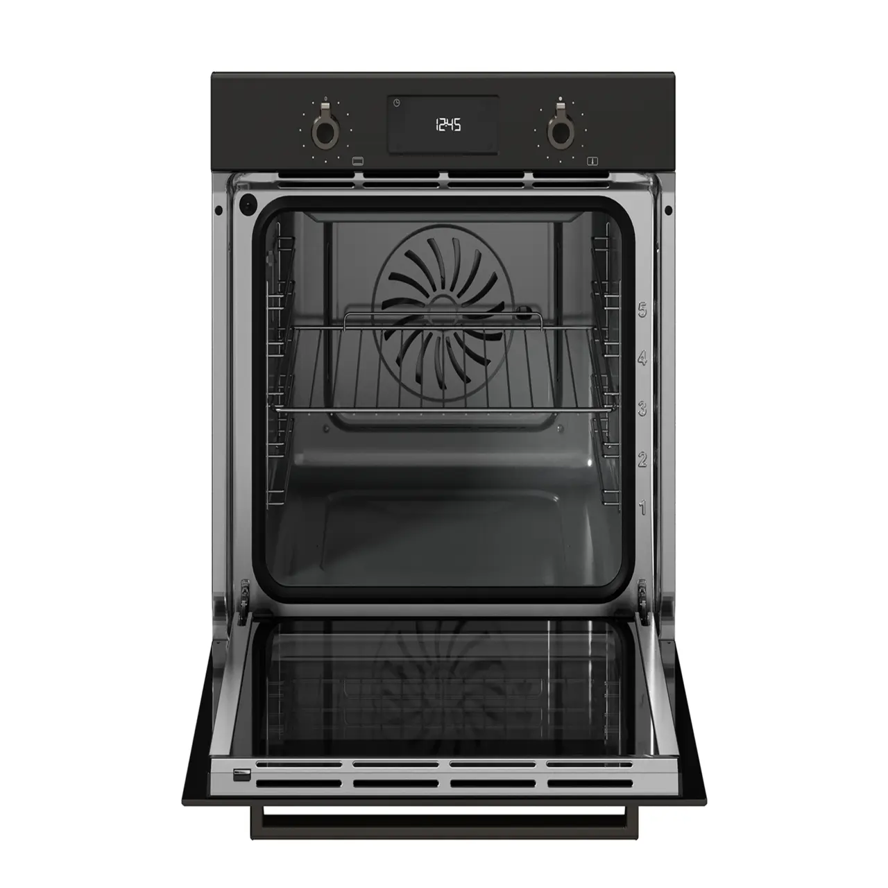 Bertazzoni Professional Inbyggnadsugn 60cm PYRO, LCD, Carbonio