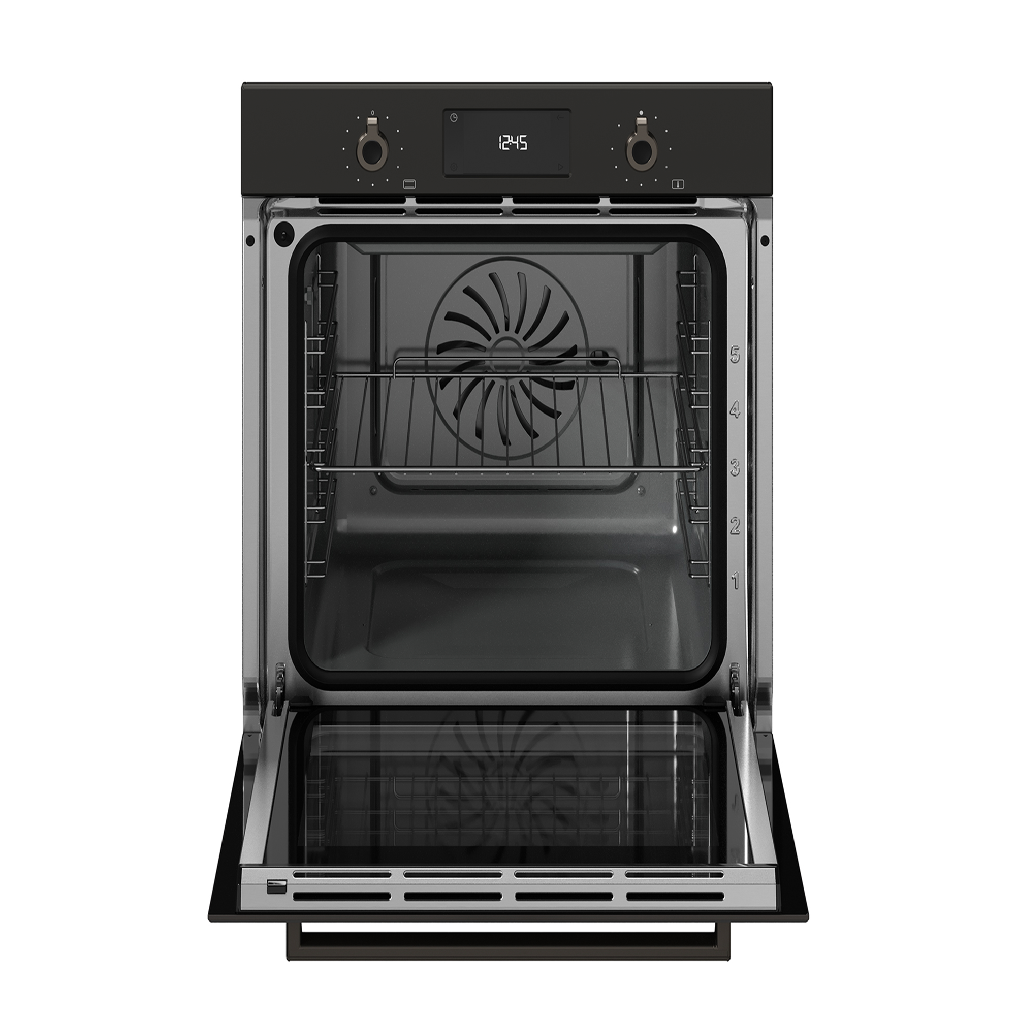 Bertazzoni Professional Inbyggnadsugn 60cm PYRO, LCD, Carbonio