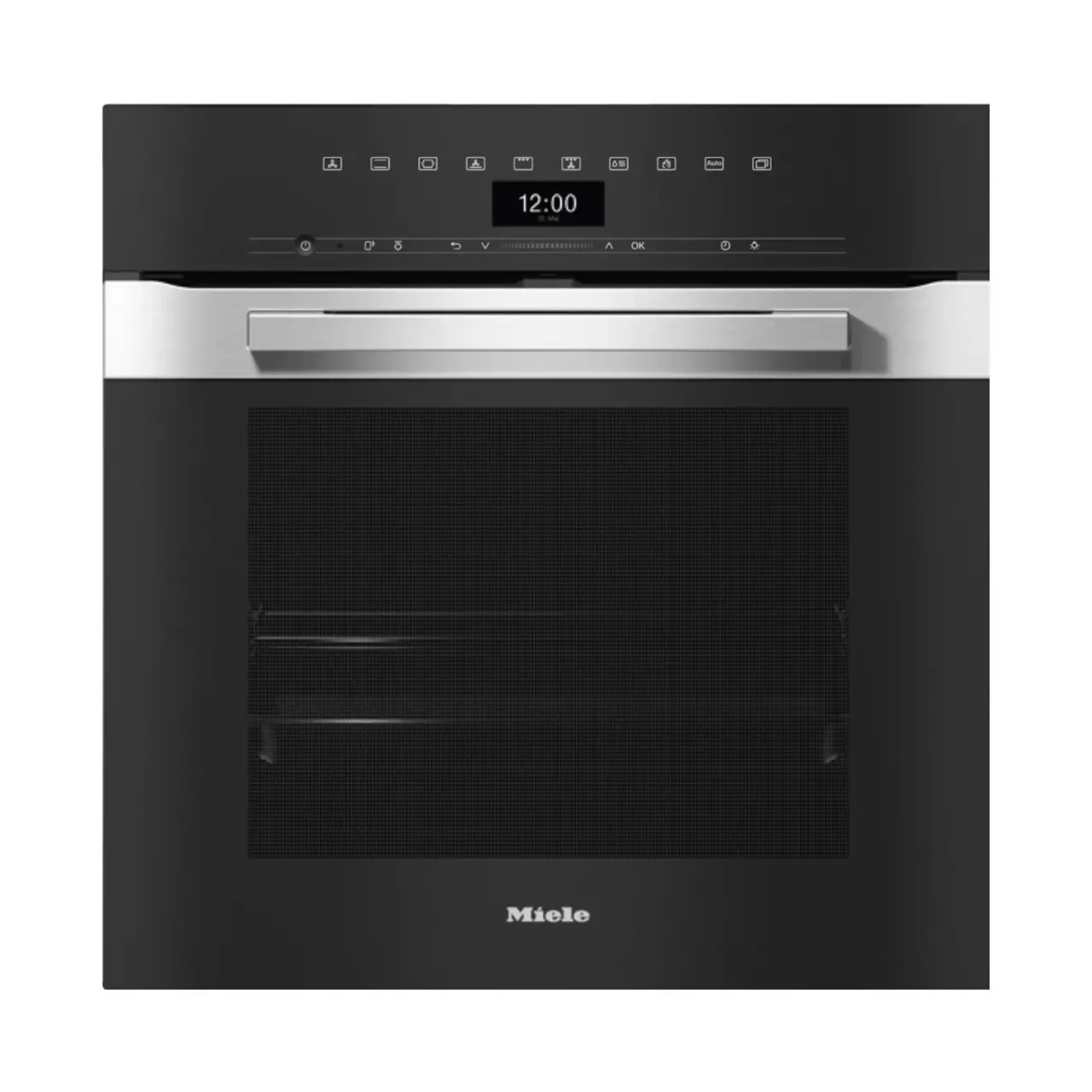 Miele Inbyggnadsugn H 7464 BP Rostfritt