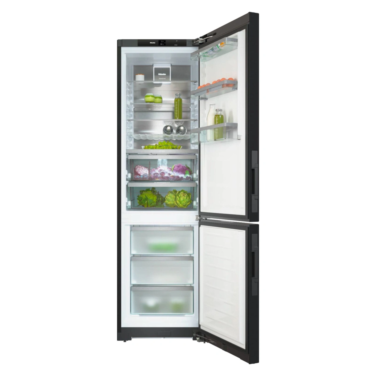 Miele Fristående kyl/frys KFN 4898 AD Blacksteel