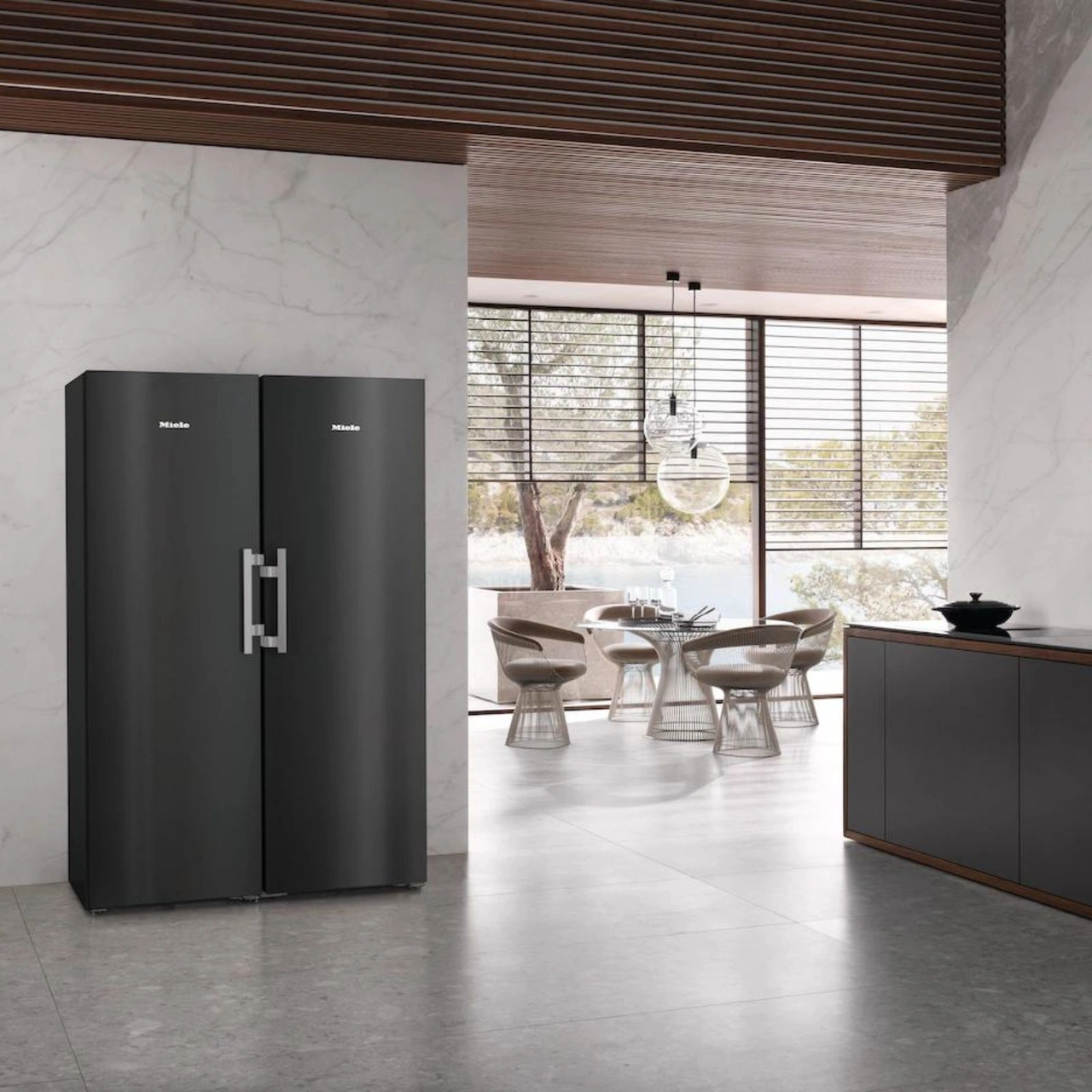 Miele Fristående kylskåp KS 4783 DD N Blacksteel