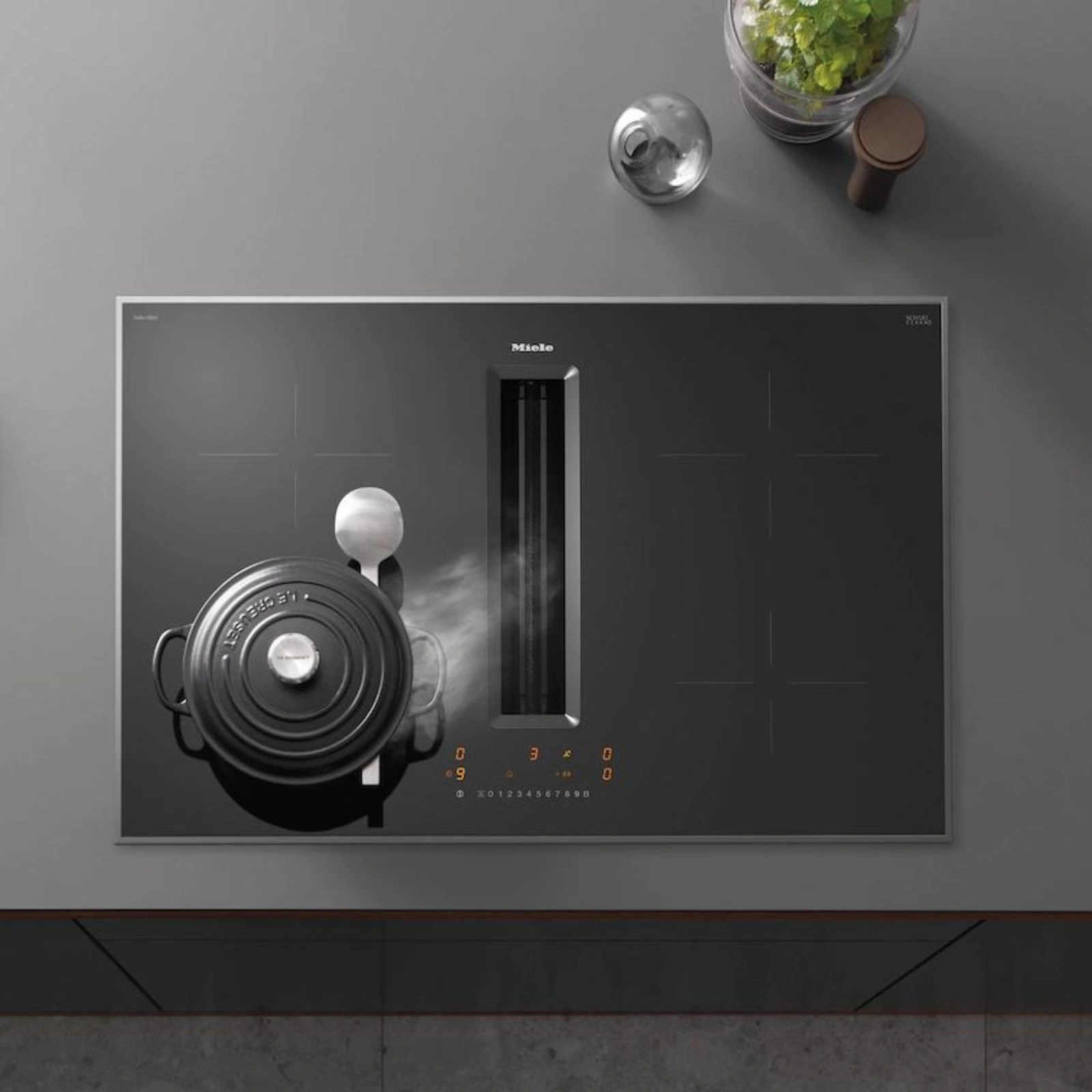 Miele Induktionshäll med fläkt KMDA 7272-1 FR