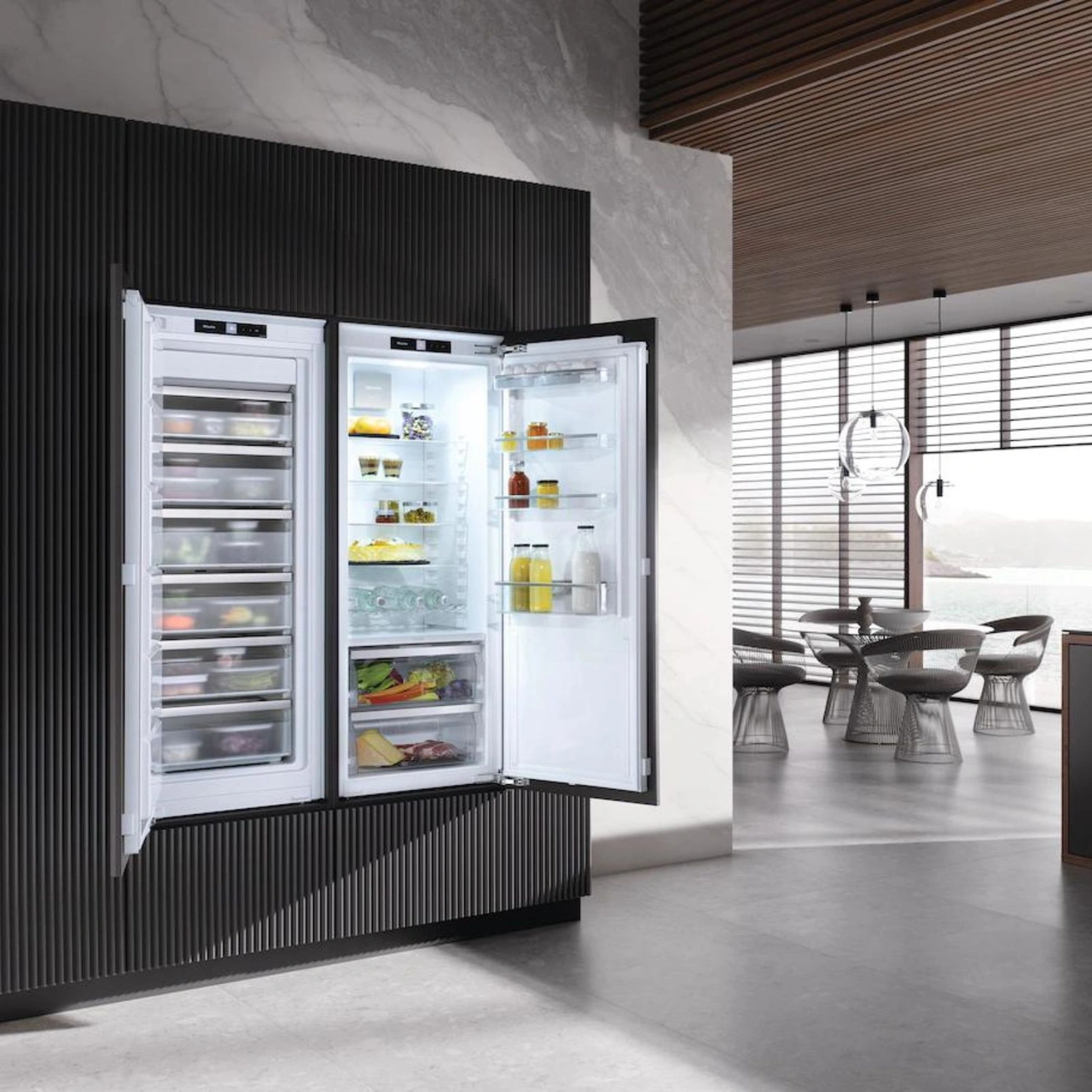 Miele Integrerat frysskåp FNS 7470 D