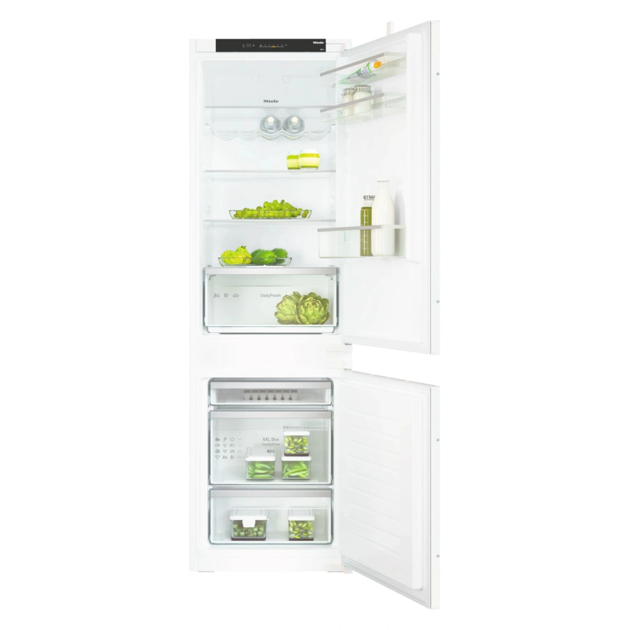 Integrerat kyl/frysskåp KD 7713 E