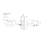 Bertazzoni Modern Micro 60x38cm, rostfri