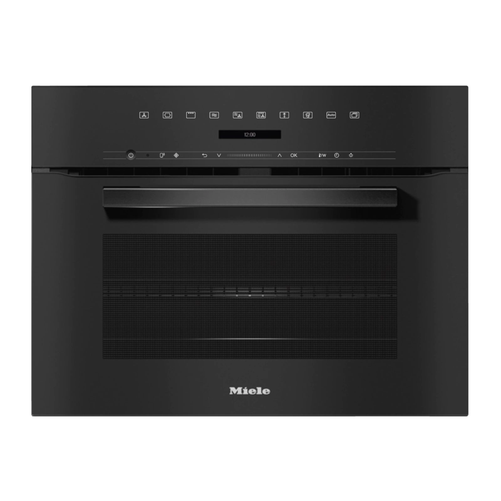 Miele Kombiugn H 7240 BM Obsidiansvart
