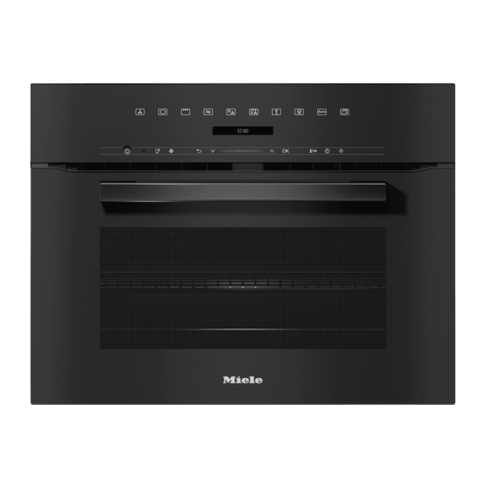 Miele Kombiugn H 7240 BM Obsidiansvart
