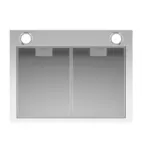 Professional Fläkt 60cm, rostfri