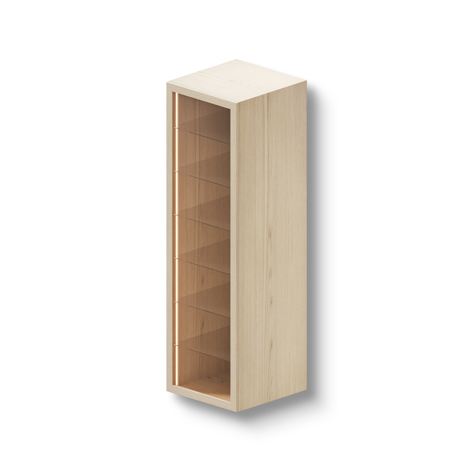 Display Cabinet High Unit 60x60x200 cm