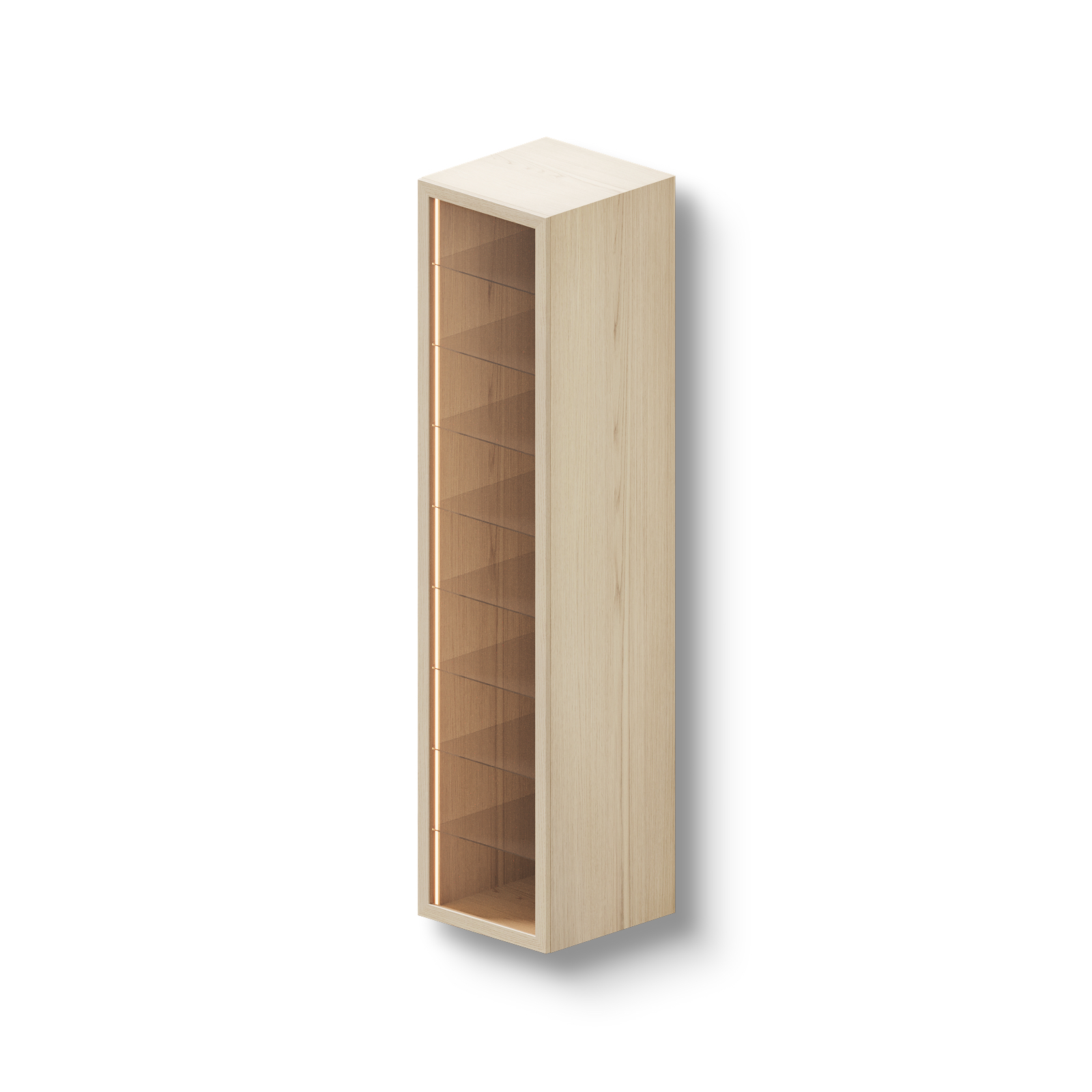 Display Cabinet High Unit 60x60x260 cm