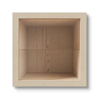 Vitrin väggskåp 60x60x60 cm