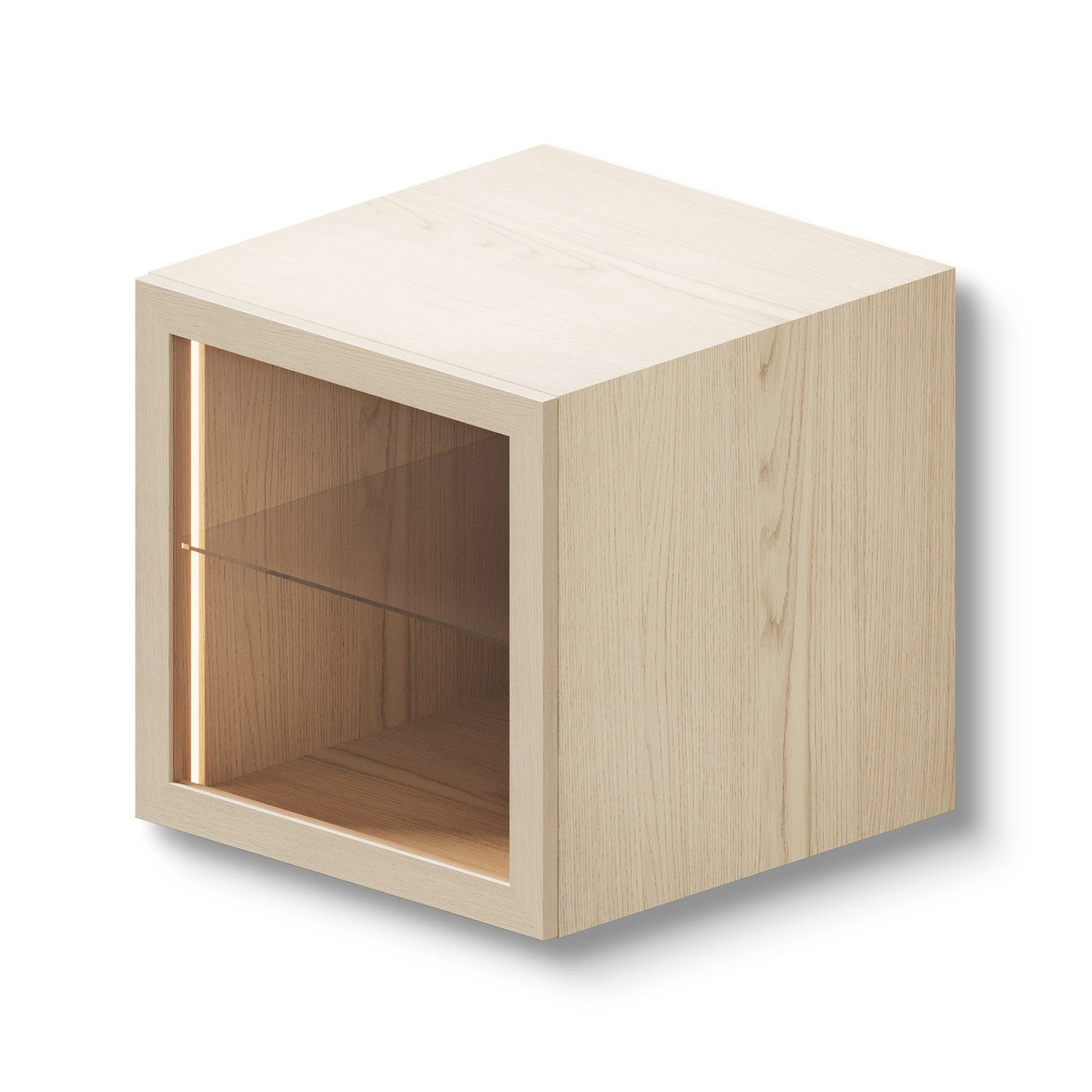 Vitrin väggskåp 60x60x60 cm