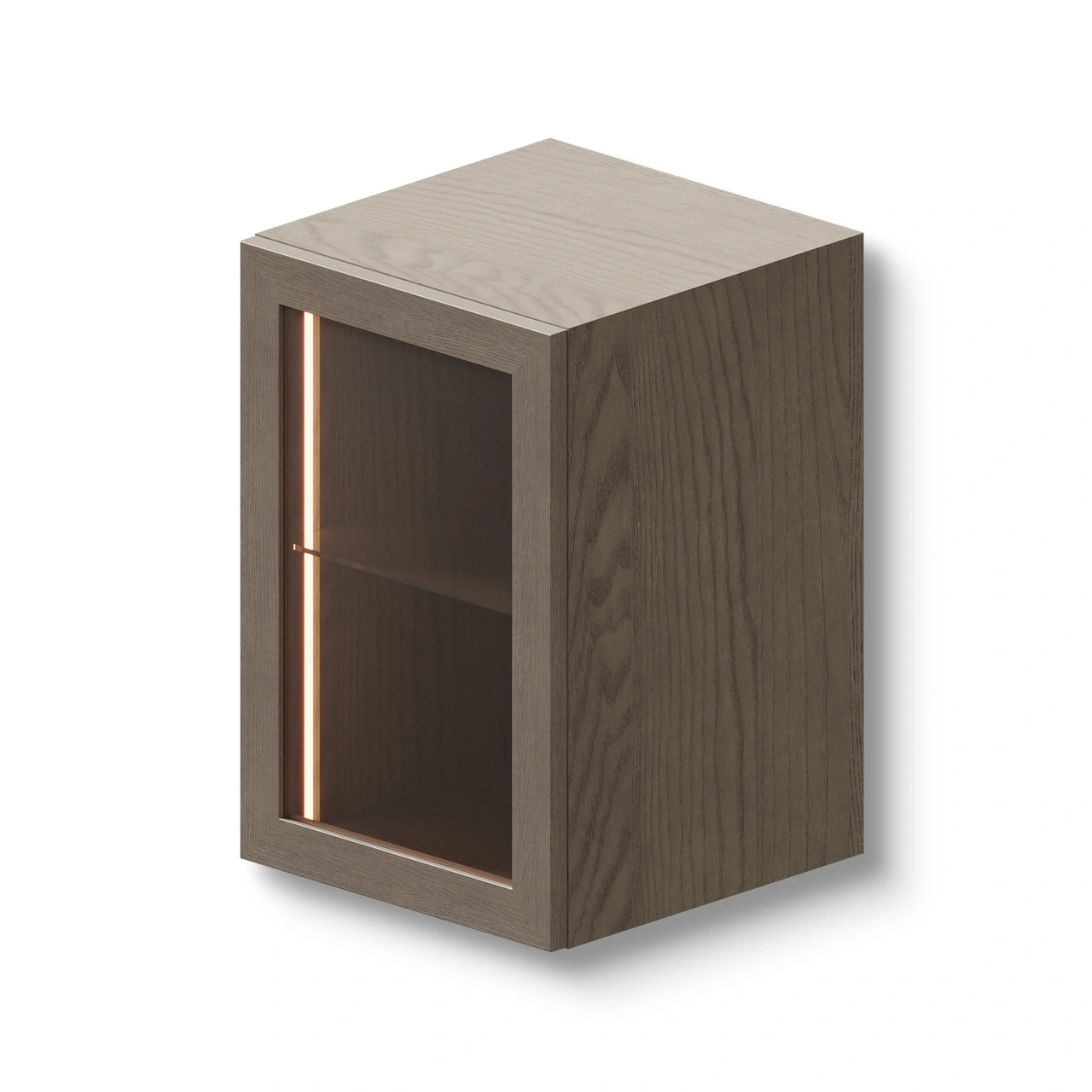 Vitrin väggskåp 40x39x60 cm