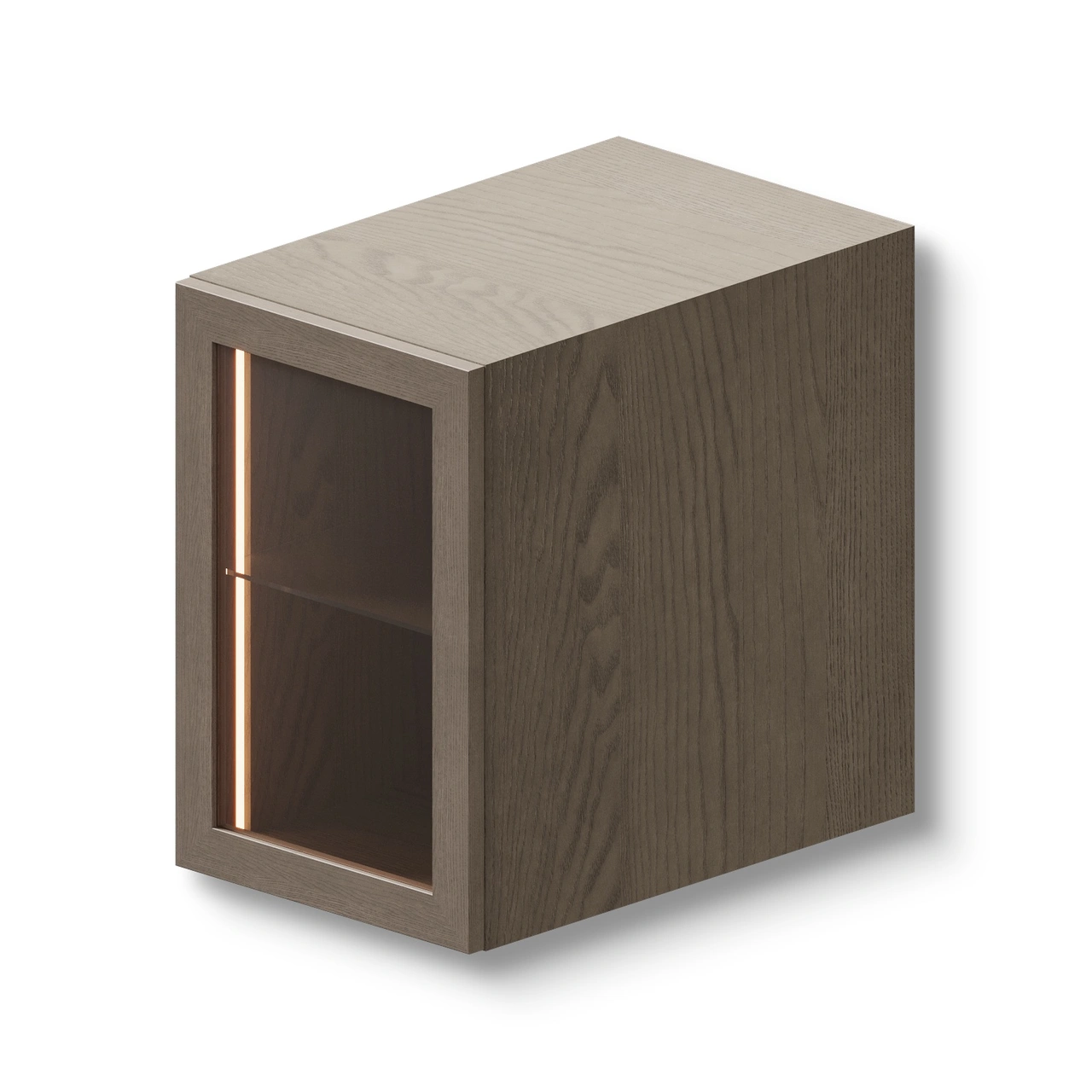 Vitrin väggskåp 40x60x60 cm