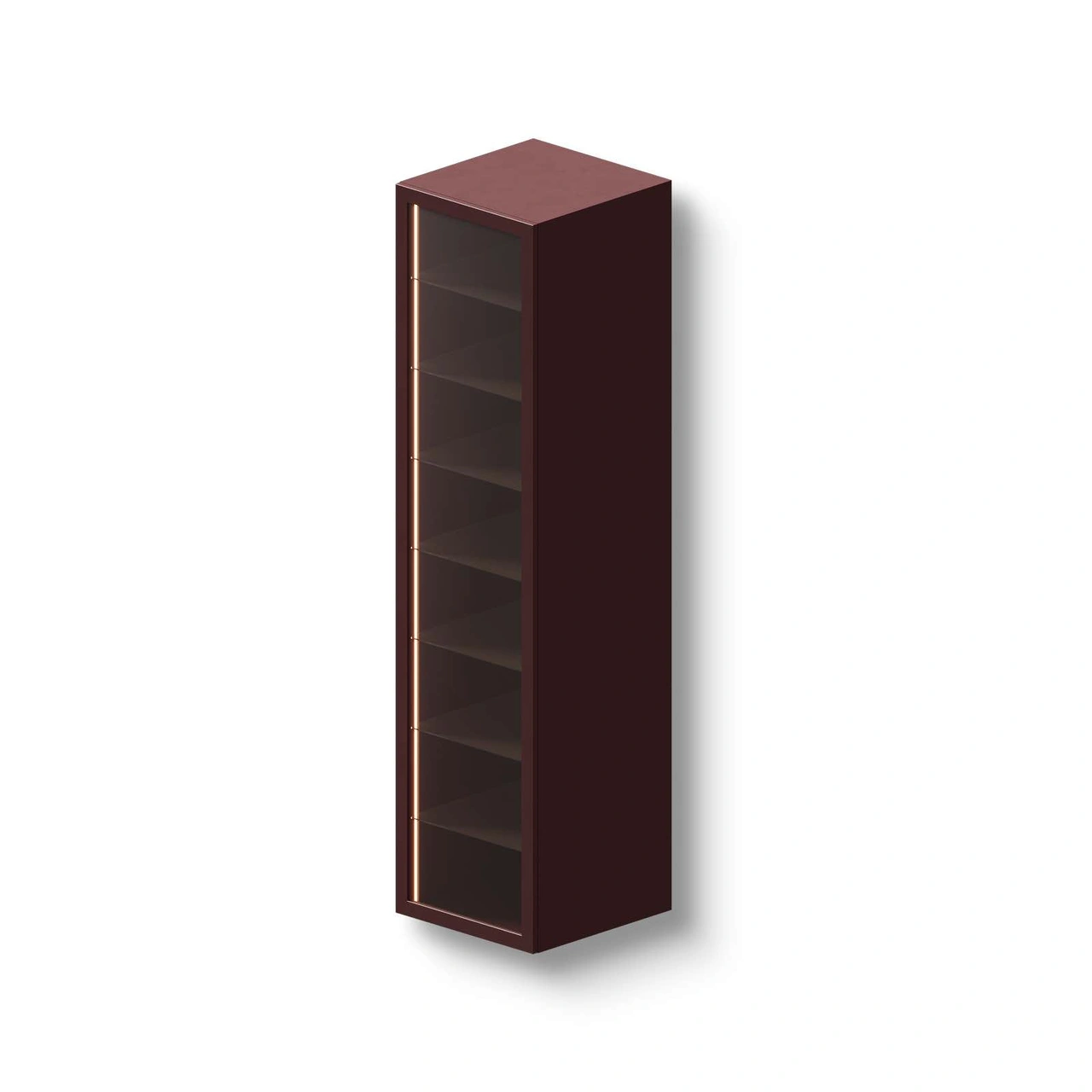 Vitrin högskåp 60x60x240 cm