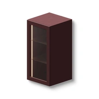 Vitrin väggskåp 40x39x80 cm