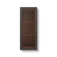 Vitrin väggskåp 40x39x100 cm