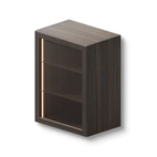 Vitrin väggskåp 60x39x80 cm