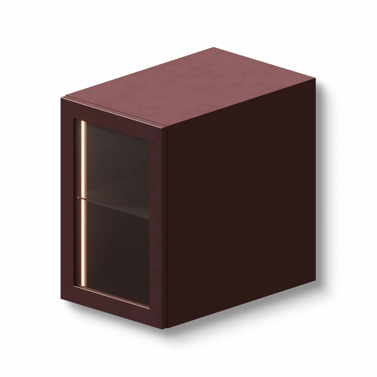 Vitrin väggskåp 40x60x60 cm