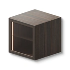 Vitrin väggskåp 60x60x60 cm