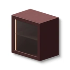 Vitrin väggskåp 60x39x60 cm