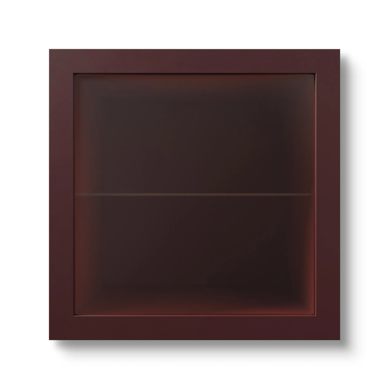 Vitrin väggskåp 60x60x60 cm