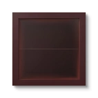 Vitrin väggskåp 60x60x60 cm