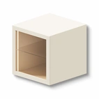 Vitrin väggskåp 60x60x60 cm