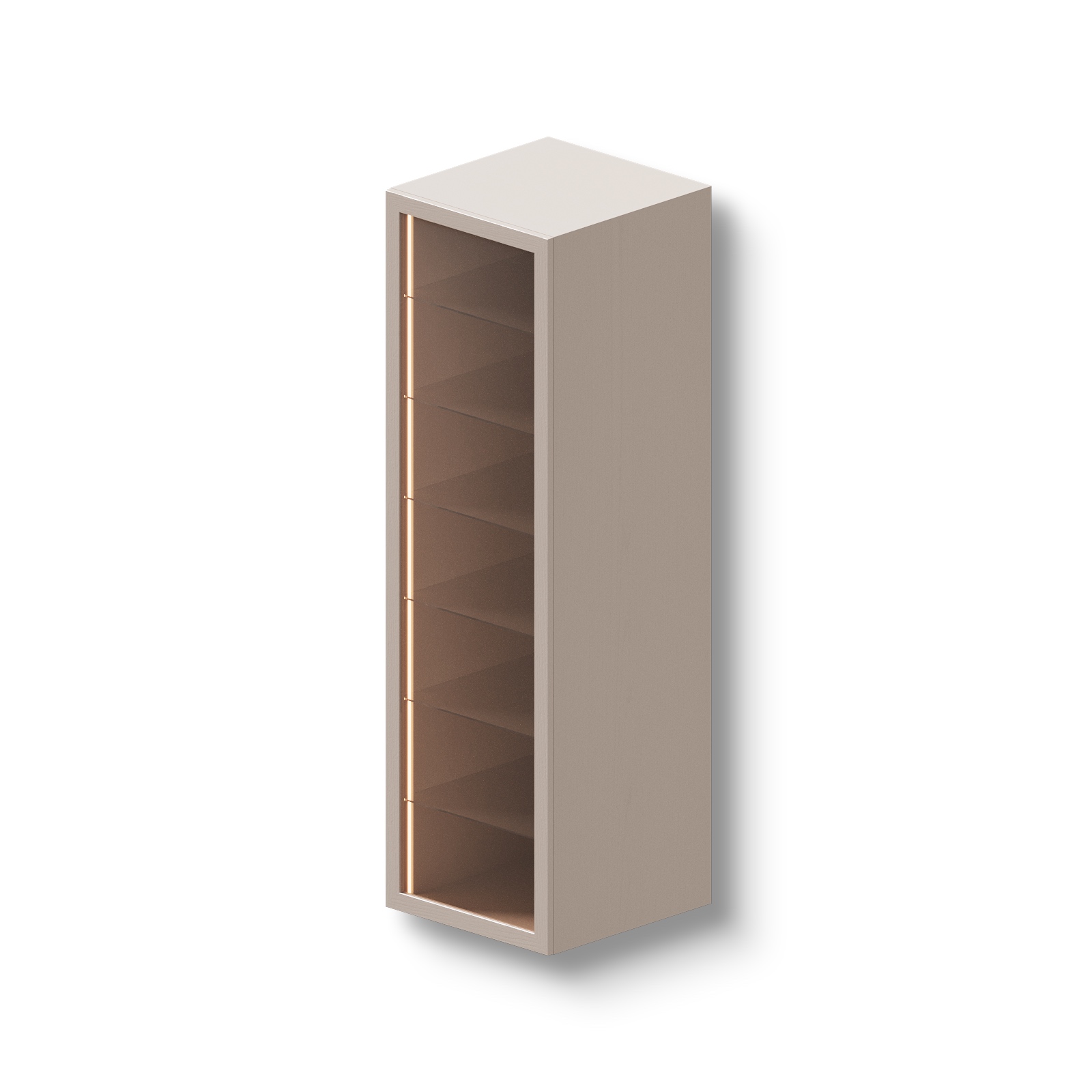 Display Cabinet High Unit 60x60x200 cm