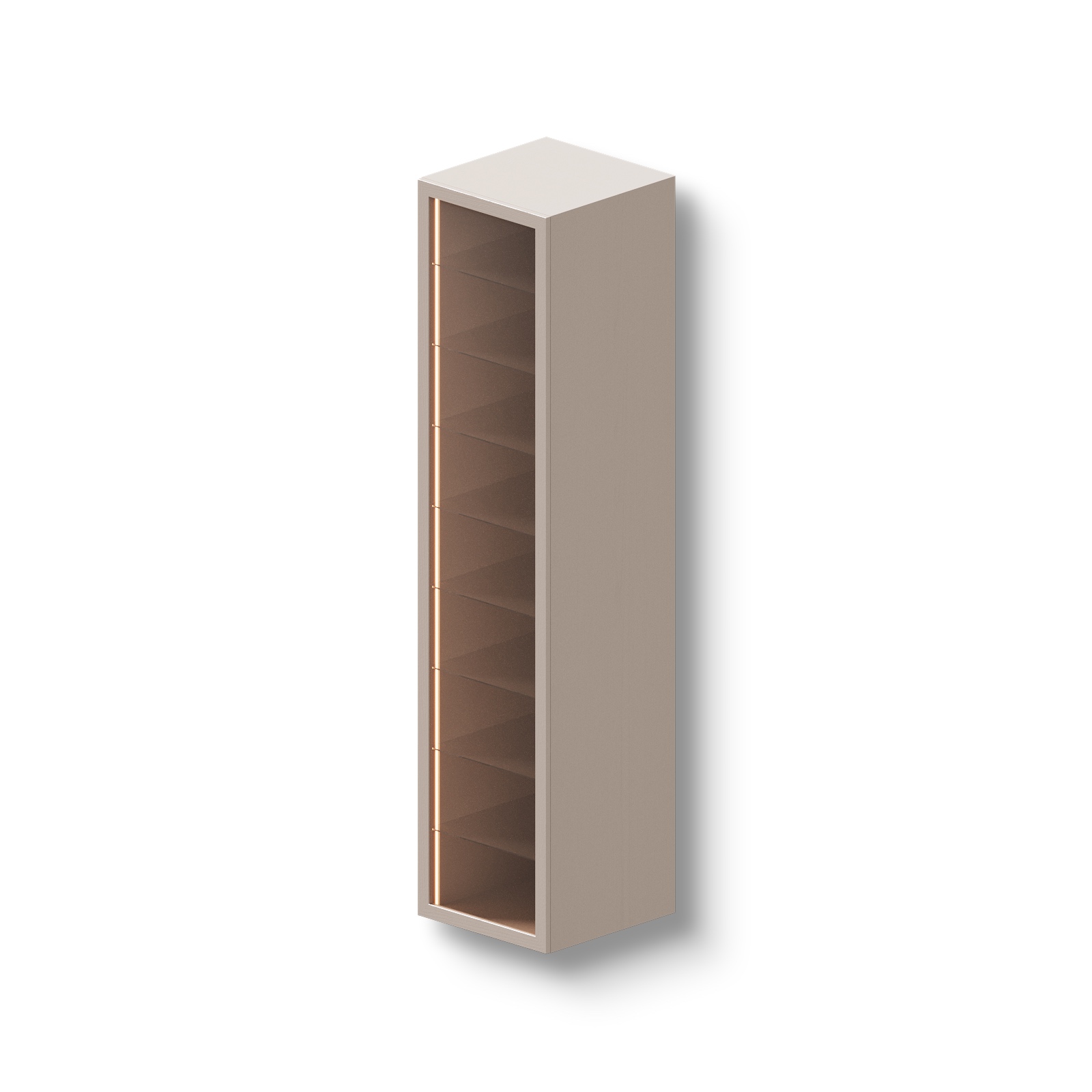 Display Cabinet High Unit 60x60x260 cm