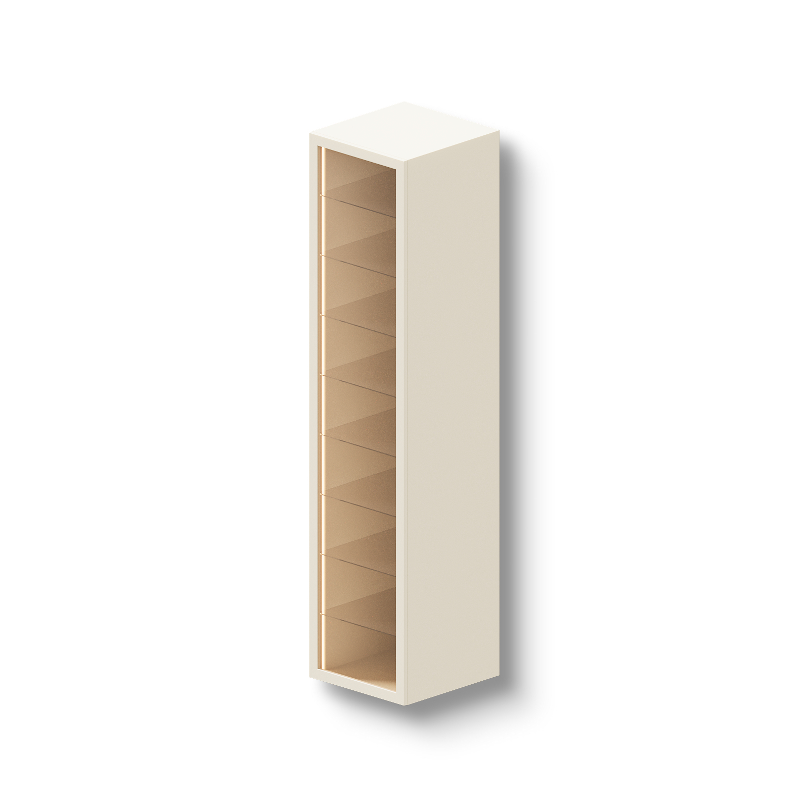 Display Cabinet High Unit 60x60x260 cm