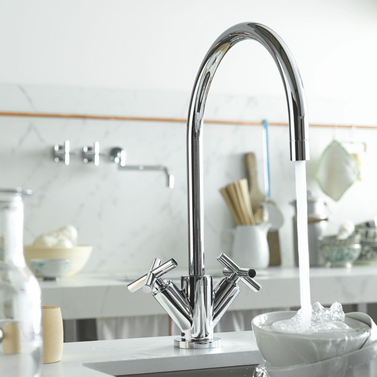 Tara Tvågreppsblandare Krom