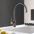 Tara Köksblandare Borstad mörk platinum