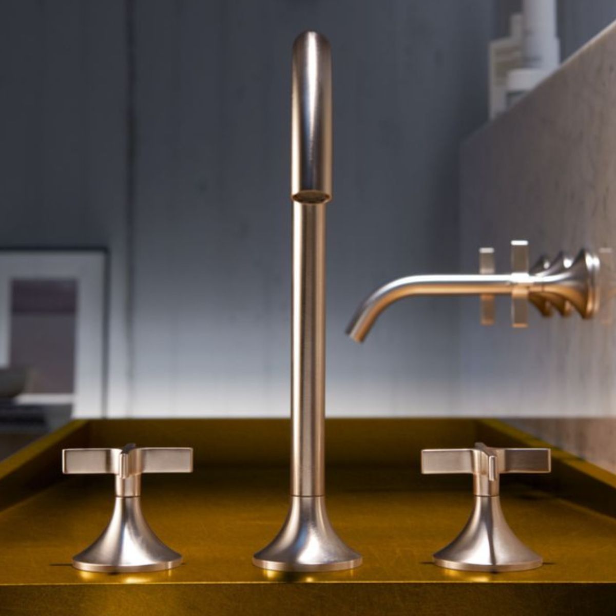 Tara Trehålsblandare Platinum