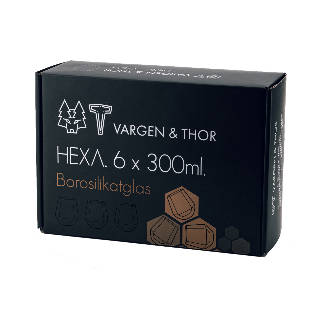 Hexa 30cl 6 glas