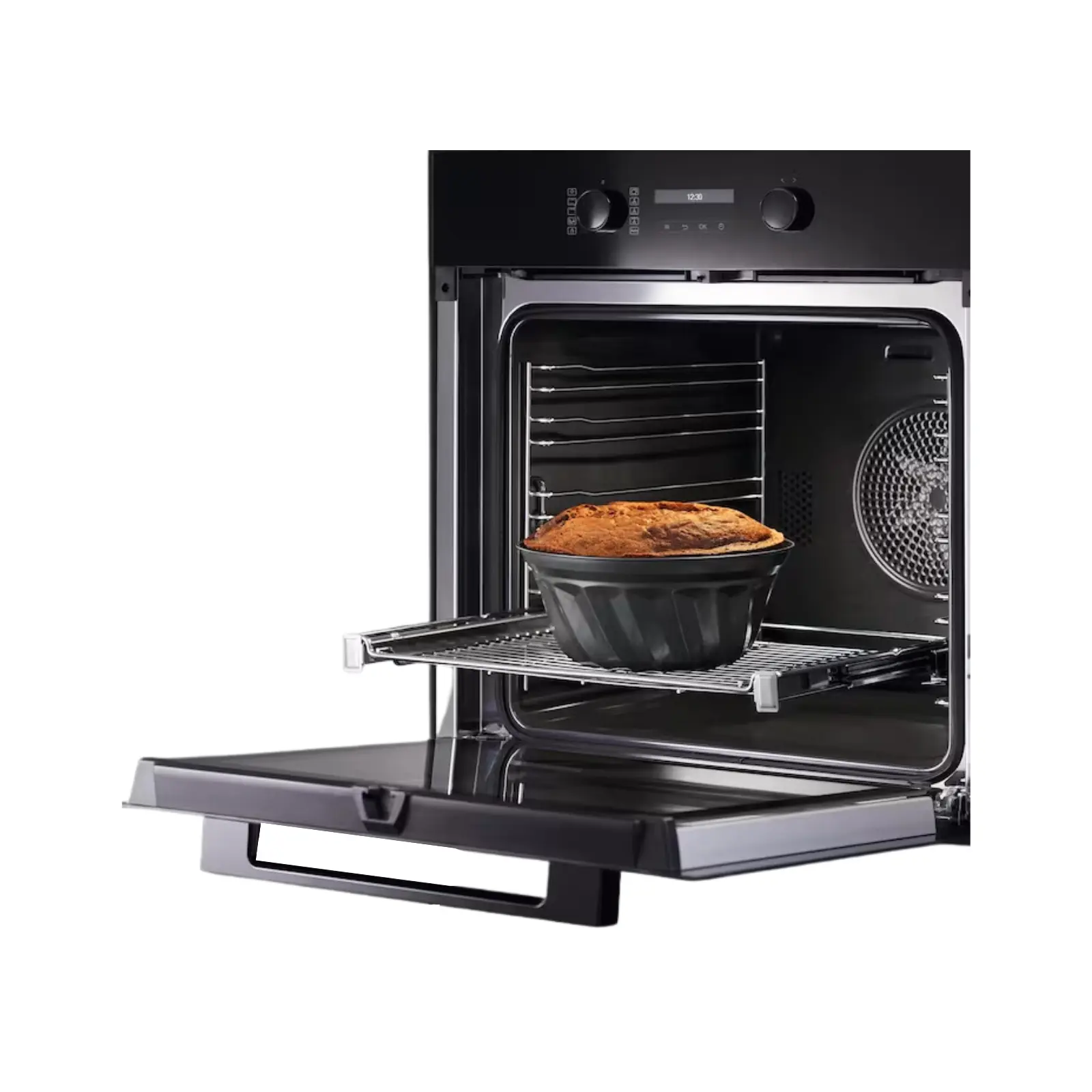 Miele Inbyggnadsugn H 2861-1 BP Rostfritt