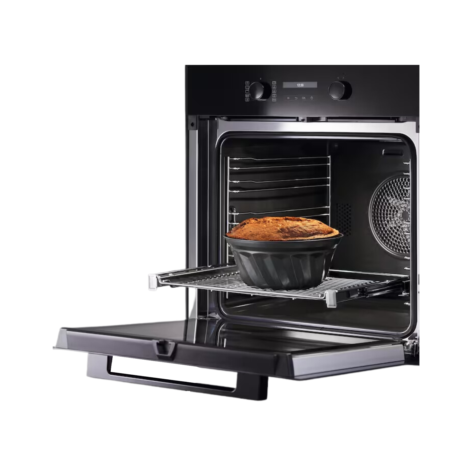 Miele Inbyggnadsugn H 2861-1 BP Rostfritt