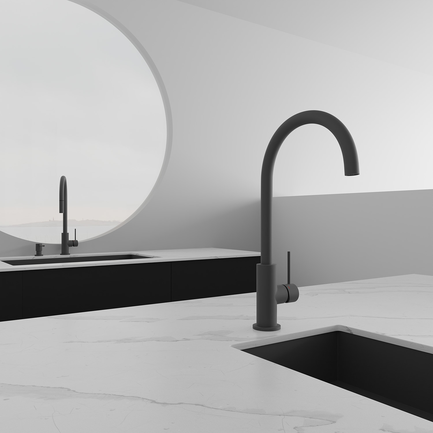 Köksblandare Accent Scrap Diskmaskinsavst.