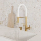 Köksblandare Steel Pro Sand - Utan Diskmaskinsavst.