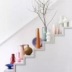 Vaser Roman Sunset 4 Set - Light Pink/Red