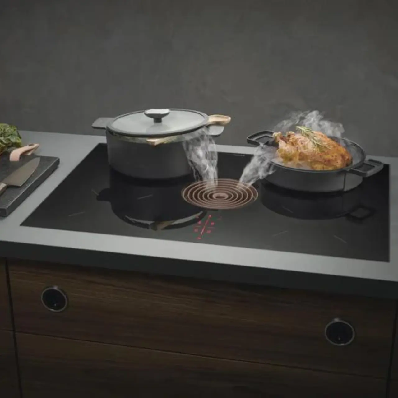 Pure Induction Cooktop - for Exhaust Air