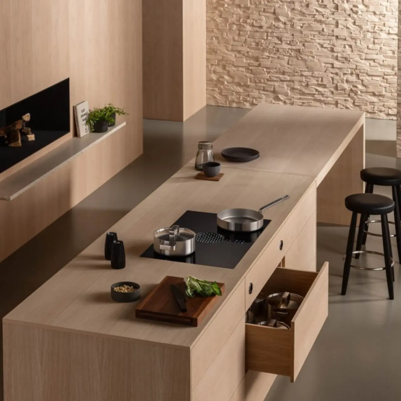 X Pure Induction Cooktop with Flexible Zones - for Exhaust Air