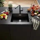Subline 500-U Silgranit Infino Anthracite Sink