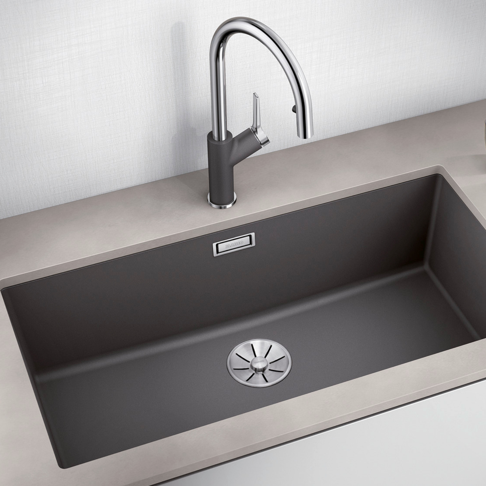 Diskho Subline 800-U Silgranit Infino Klippgrå