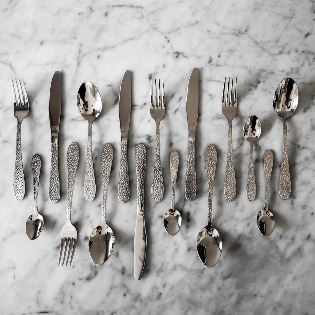 Gråfot Bestickset Silver
