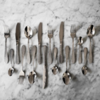 Gråfot Bestickset Silver